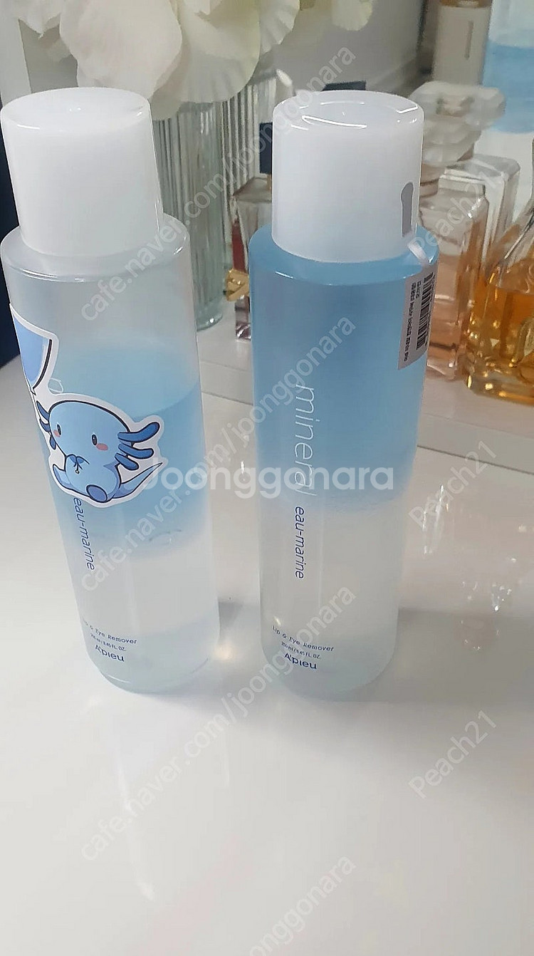세정력좋고 순한 립앤아이 리무버. 대용량 2통가격.--0