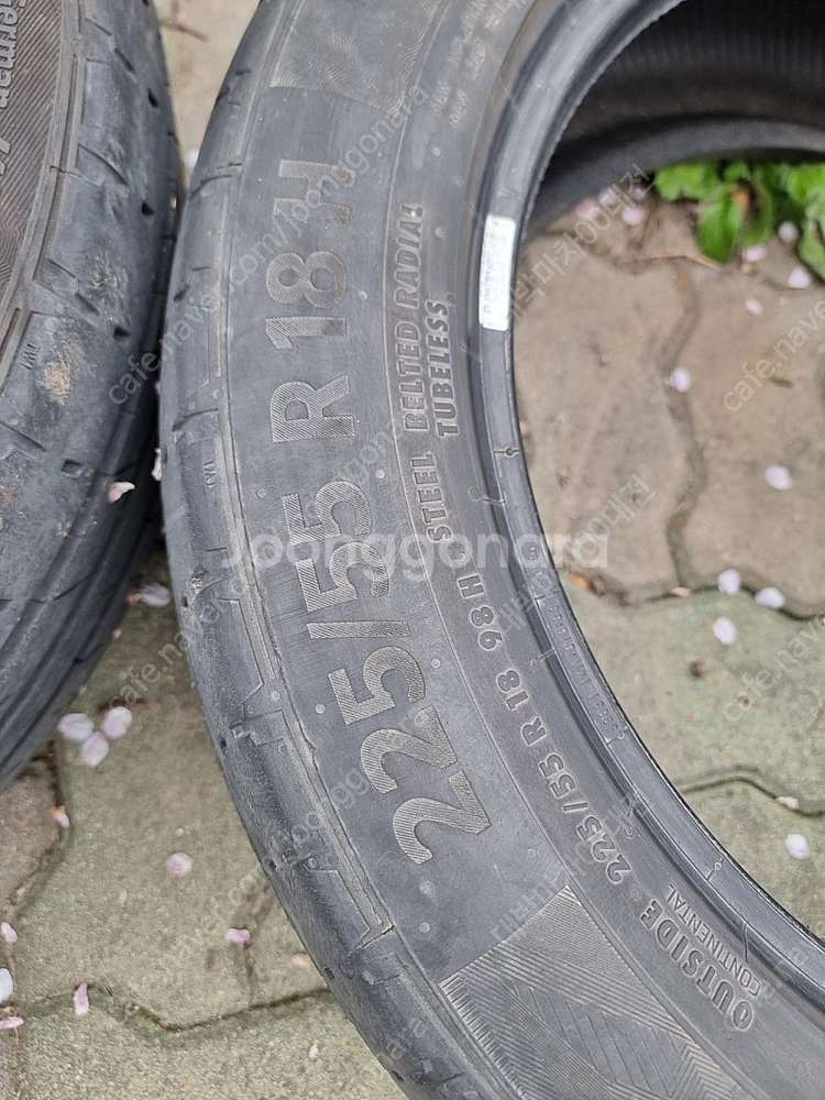 245-40-19 225-55-18 중고타이어 팔아요--6