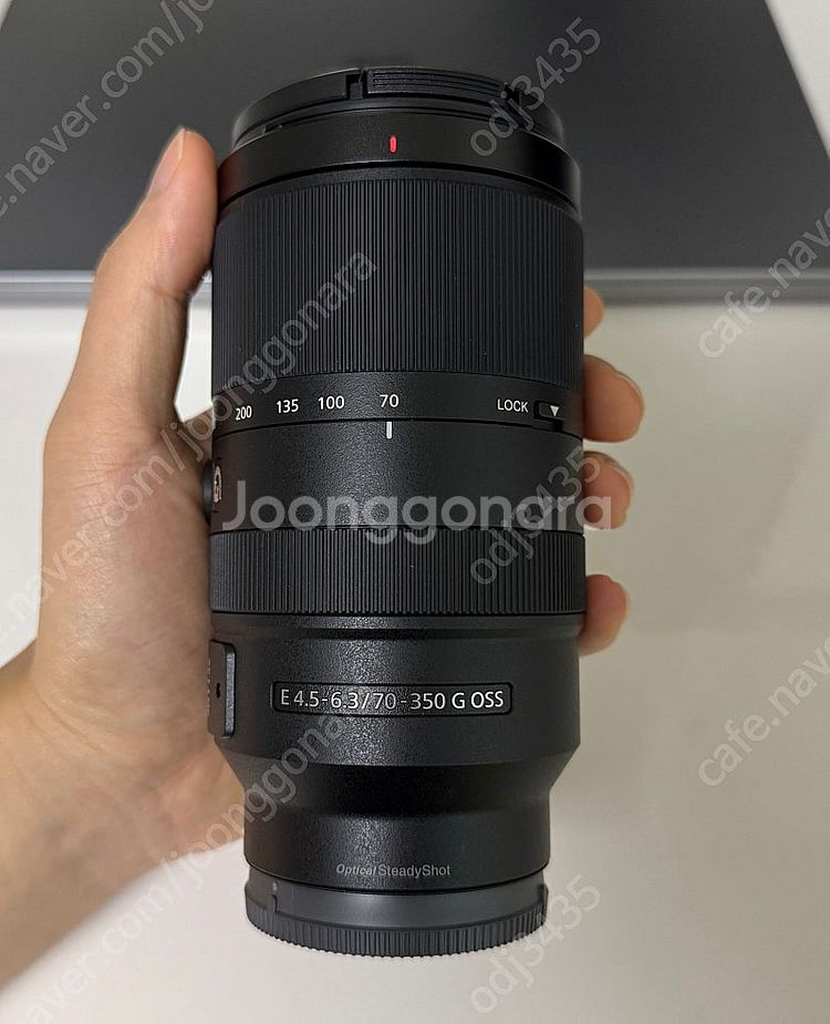 소니 sel 70350g 크롭 망원렌즈--0