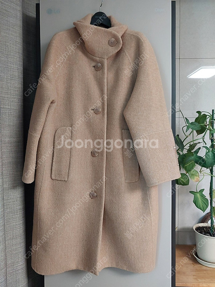 SJSJ 핸드메이드 라마혼방 코트--0