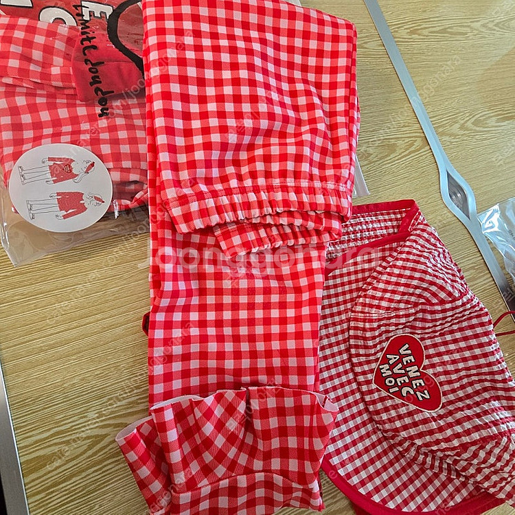 리미떼두두 수영복 2XL / 숏팬츠,긴바지,모자 포함 ...--3