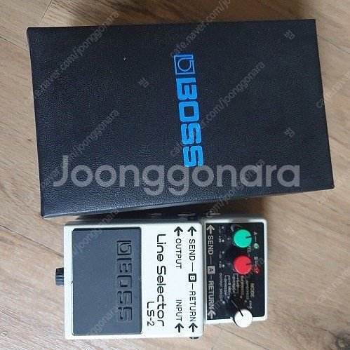 보스 이펙터 라인셀렉터 BOSS LS 2--1