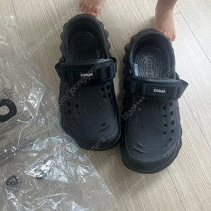 크록스 에코 클로그 260 검정 색