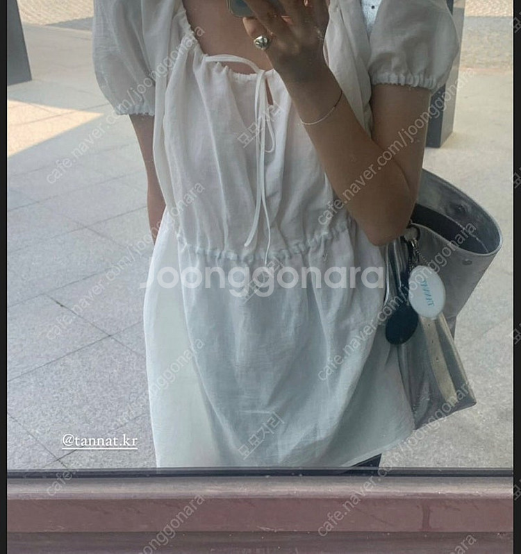 (구해요)타낫 퍼프 슬리브 원피스--0