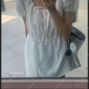 (구해요)타낫 퍼프 슬리브 원피스