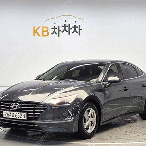 소나타 중고 쏘나타 DN8 중고차 회색 2020년식 LPI 스마트 (렌터카) 중고자동차