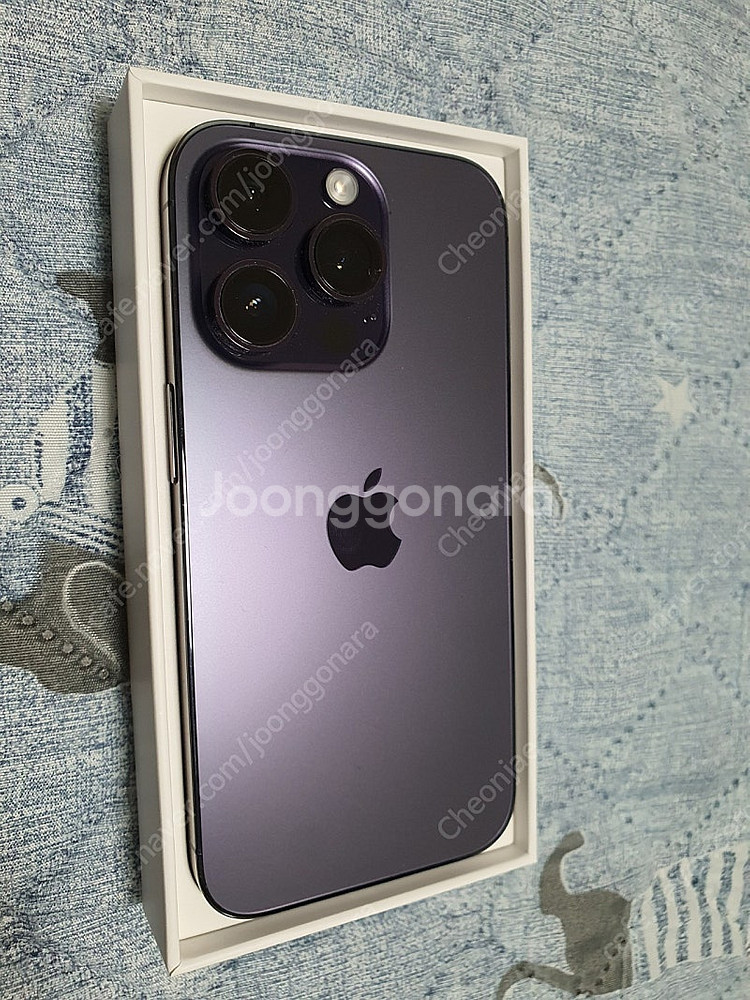 아이폰 14 PRO 256GB 퍼플 S급 박스풀셋 팜--0