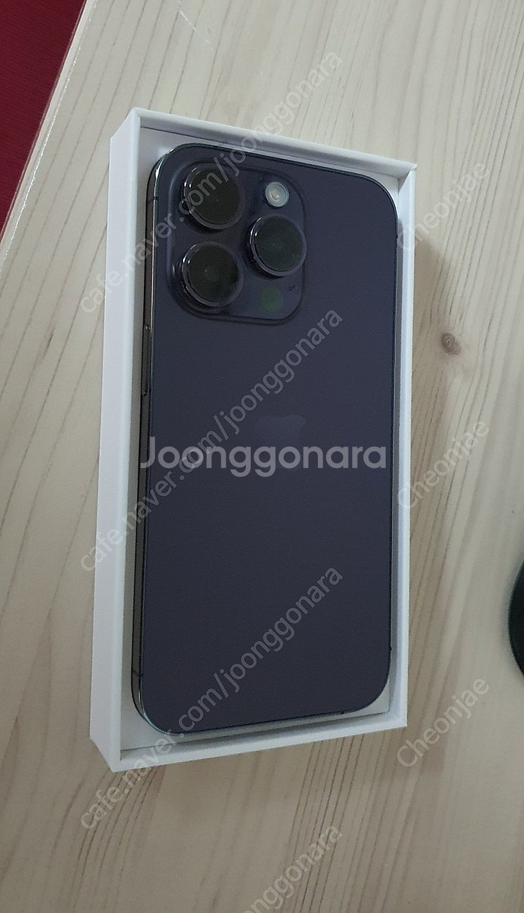 아이폰 14 PRO 256GB 퍼플 S급 박스풀셋 팜--5
