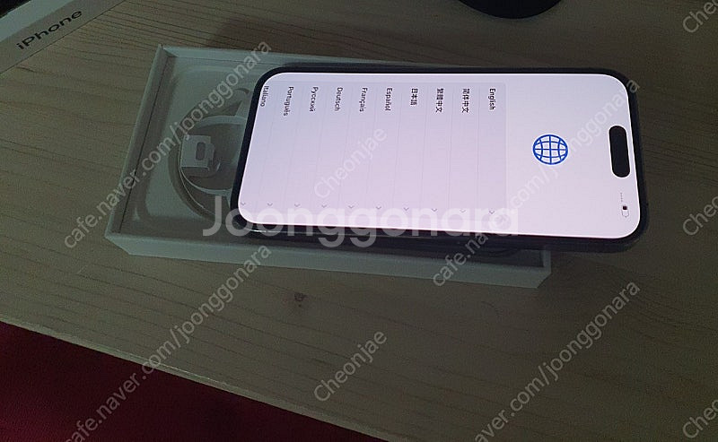 아이폰 14 PRO 256GB 퍼플 S급 박스풀셋 팜--9