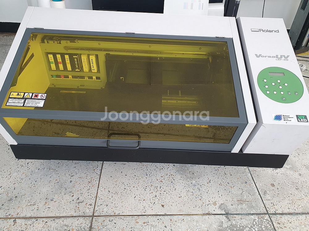 롤랜드 평판 중고 UV프린터 LEF-20 아크릴 키링 ...--5