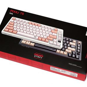 신제품 체리 CHERRY XTRFY PIXIU75 RGB MX2A 무선 3모드 게이밍 키보드 저소음 적축