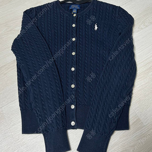 폴로 케이블 가디건 XL 5만원 (정품 큐알 인증)