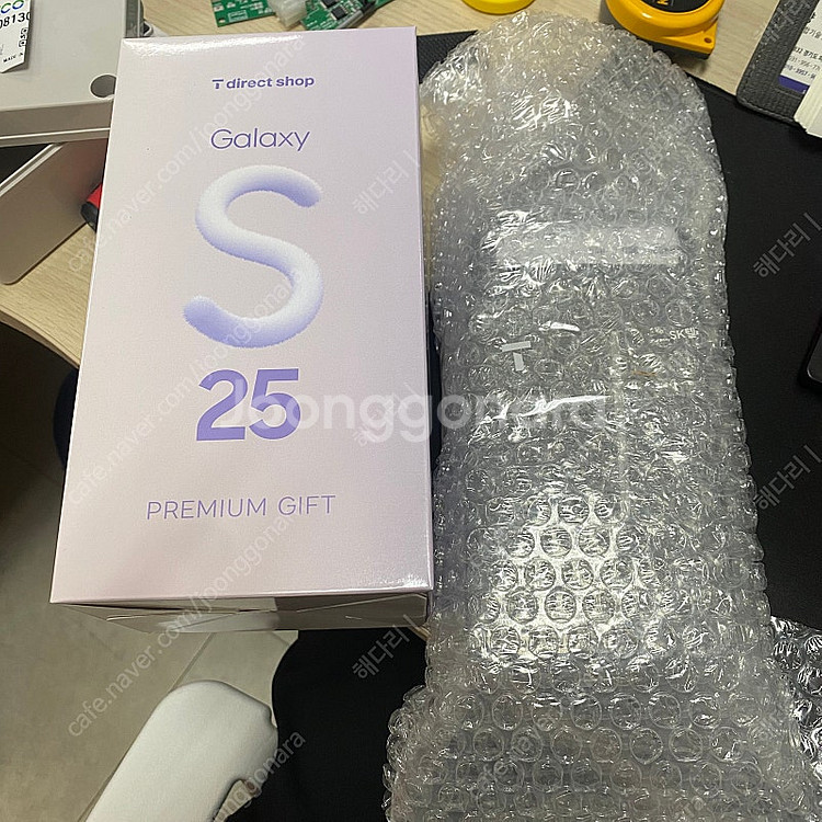 [판매] 갤럭시S25 256기가 네이비 새상품--2