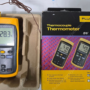 FLUKE 52-II 온도계