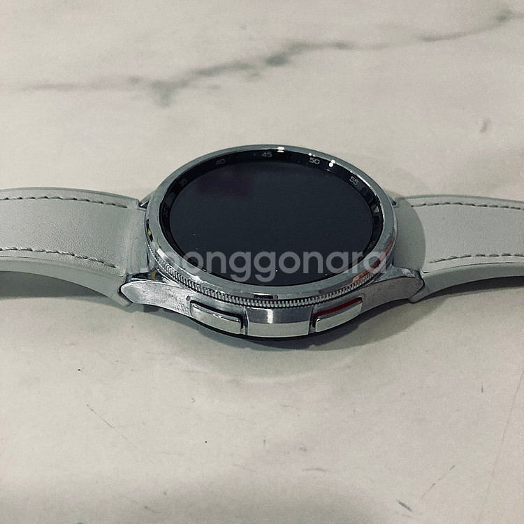 갤럭시 워치6 클래식 실버 46MM S급 매우깨끗! 1...--3
