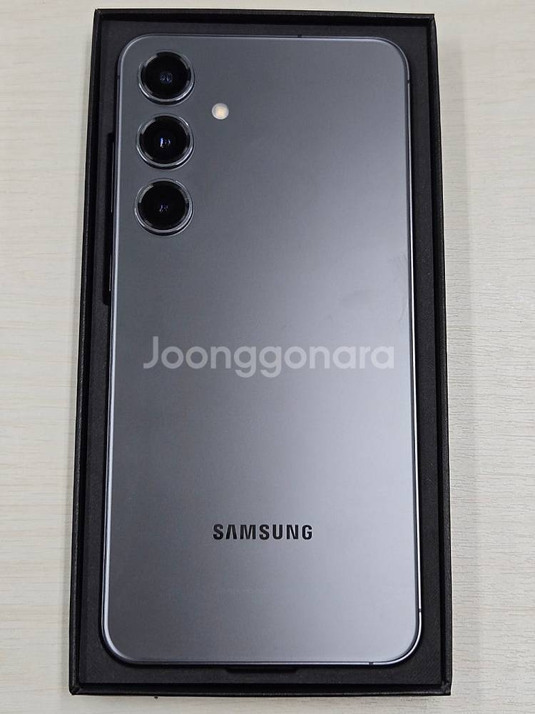 갤럭시 S24플러스 블랙색상 256용량 새상품컨디션 풀...--2