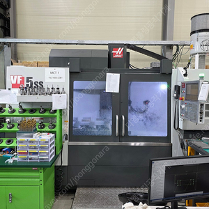 현장 사용중인 하스기계 2020년식 VF-5SS 12K 저렴하게 판매합니다.