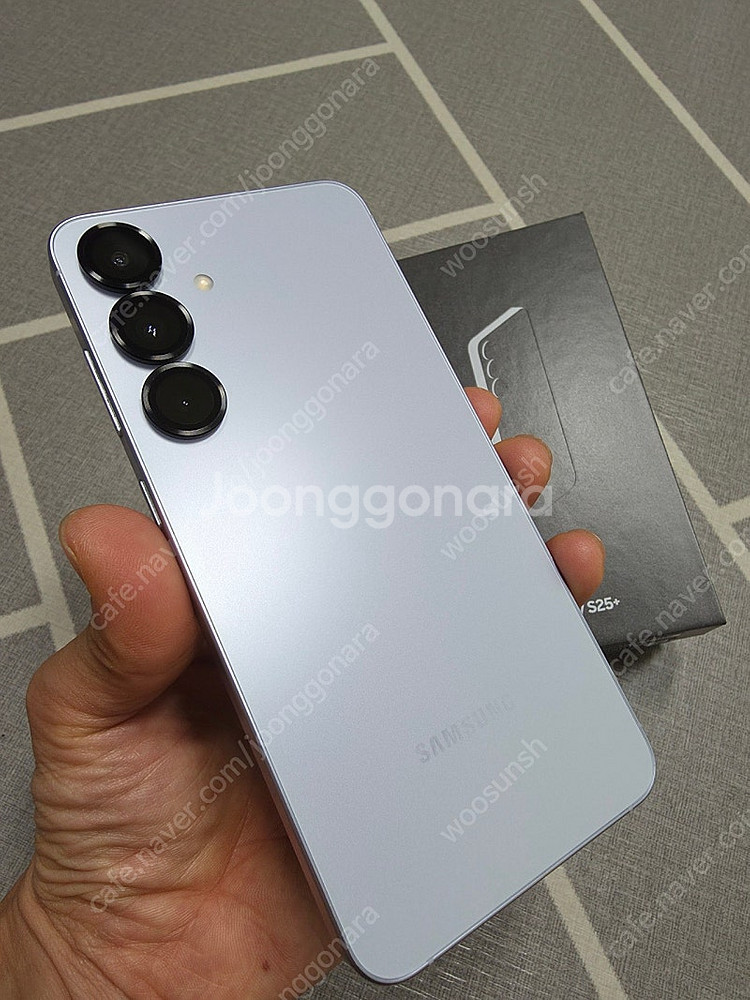 갤럭시 s25 512g 아이스블루 자급제 팝니다--0