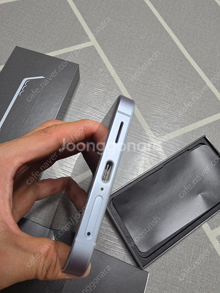 갤럭시 s25 512g 아이스블루 자급제 팝니다--5