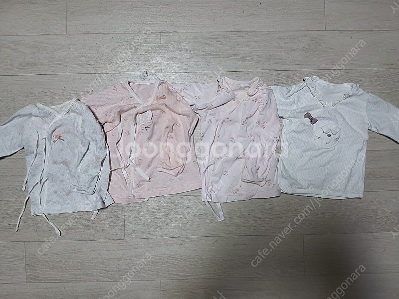 얇은 배냇저고리 8벌--0