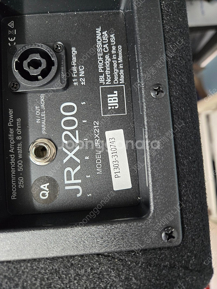JBL 패시브스피커 JRX212M,JRX215 판매합니...--1