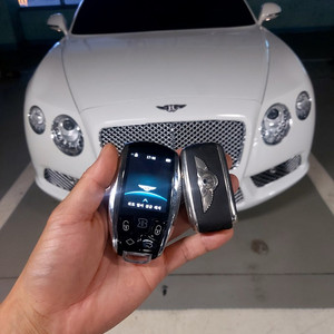 [판매] 벤틀리 플라잉스퍼, 벤테이가, 아쥬르, 브룩랜즈, GTC, 컨티넨탈 GT 차량키 구형키에서 신형키로 교체, 키케이스 교체 가능
