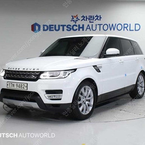 랜드로버 레인지로버 스포츠 중고 레인지로버 중고 흰색 2016년식 3.0 SDV6 HSE 수원중고차