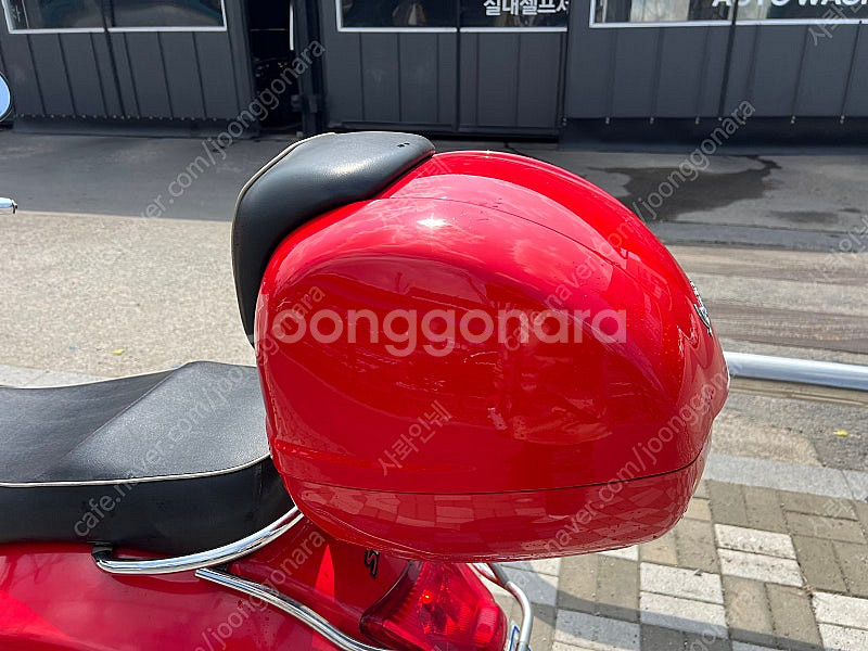 베스파 gts300 2013년식 레드, 레무스 머플러 ...--7