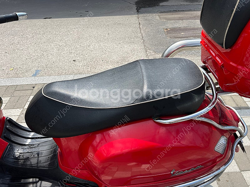 베스파 gts300 2013년식 레드, 레무스 머플러 ...--8