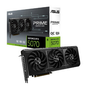PRIME 지포스 RTX 5070 OC D7 12GB 인텍앤컴퍼니 미개봉