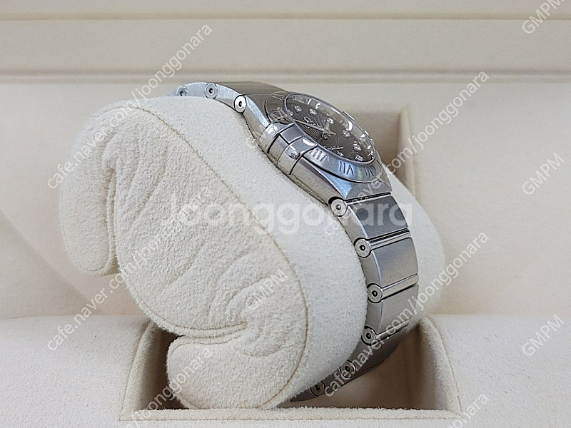 오메가 컨스텔레이션 여성용 다이아 시계 (커플시계)--3