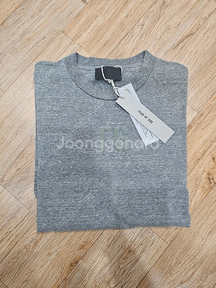 피어오브갓 남성 반팔 티셔츠 헤더그레이 판매합니다. 피...--0