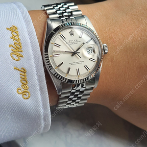 [정품] 롤렉스 데이저스트 36 실버 올제치 순정 소장용 빈티지 (Rolex Datejust Silver Vintage)