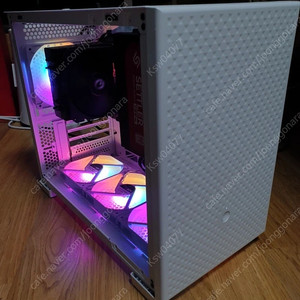 광주) i3 13100 H610m ITX DDR4 32G 컴퓨터 본체