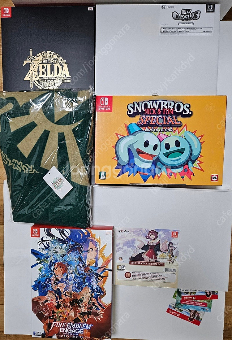 닌텐도 스위치 한정판/카트리지/amiibo 미개봉 팝니...--0
