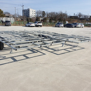 정박형 카라반/농막 하부 프레임(바퀴달린프레임) 팝니다!!!