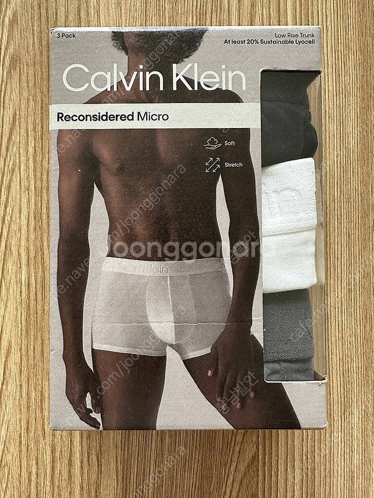 CK남성드로즈팬티(NP2488O-5QE) M사이즈 3장...--0