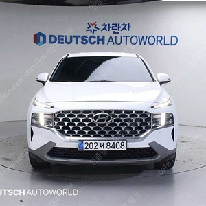 싼타페 중고 싼타페 더 뉴 싼타페 하이브리드 중고 가격 흰색 2022년식 1.6 2WD 익스클루시브 수원중고차