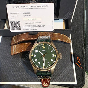 iwc 빅파일럿 43 블론즈