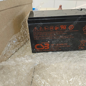 CSB HR 1234W F2 ups 배터리