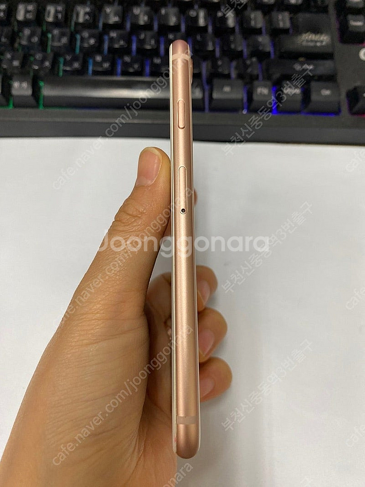 496187 아이폰8 로즈골드 SS급 64GB 무잔상 ...--5