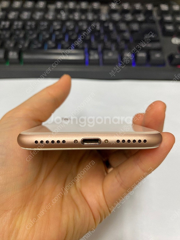 496187 아이폰8 로즈골드 SS급 64GB 무잔상 ...--6