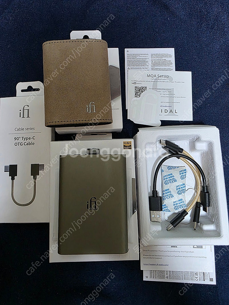 ifi힙덱3+정품케이스+ifi otg ctoc(미개봉)...--0