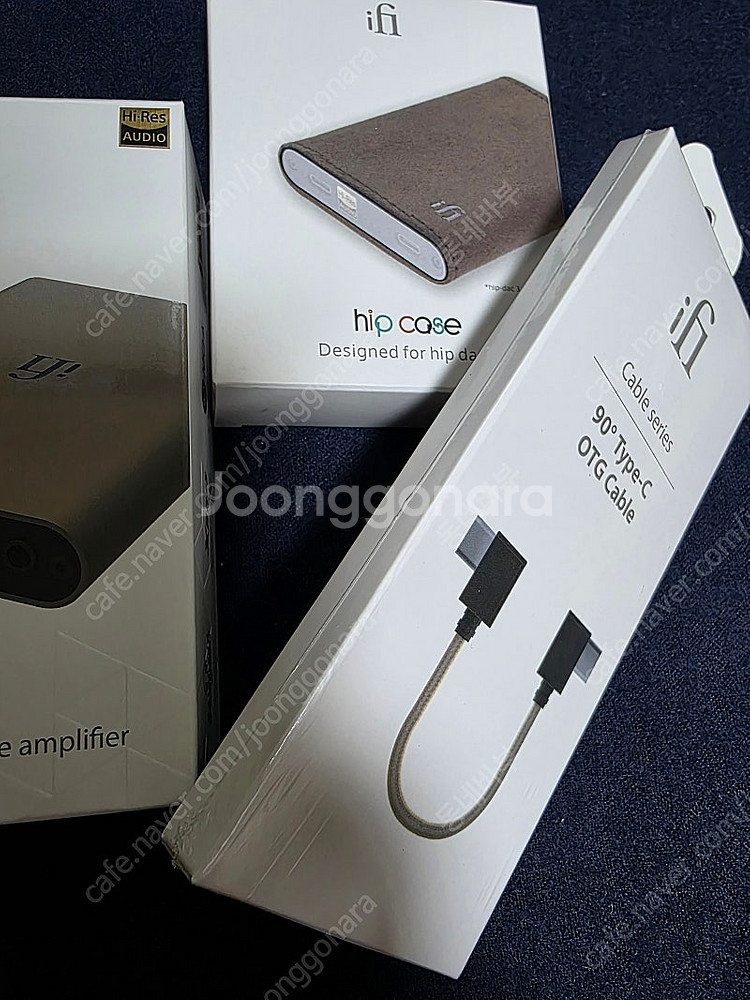 ifi힙덱3+정품케이스+ifi otg ctoc(미개봉)...--1