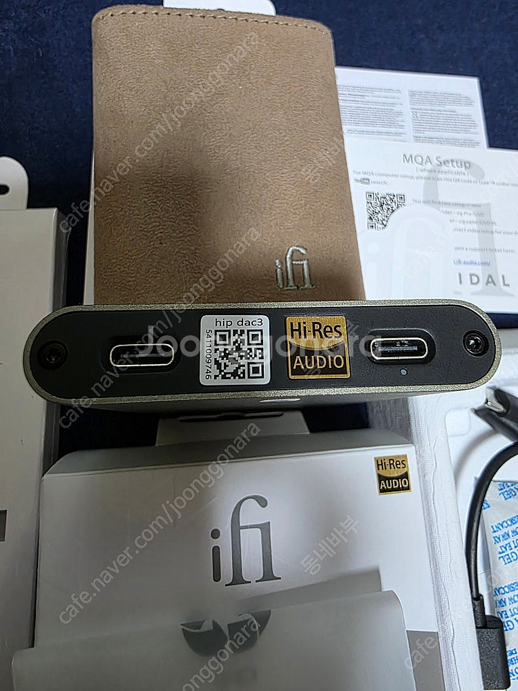 ifi힙덱3+정품케이스+ifi otg ctoc(미개봉)...--5