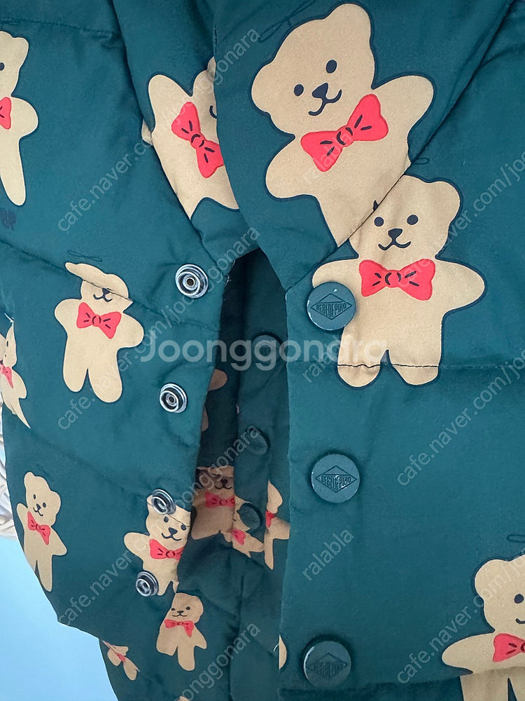 베베드피노 쿠키베어 패딩 오버롤 스키복 85 90--1