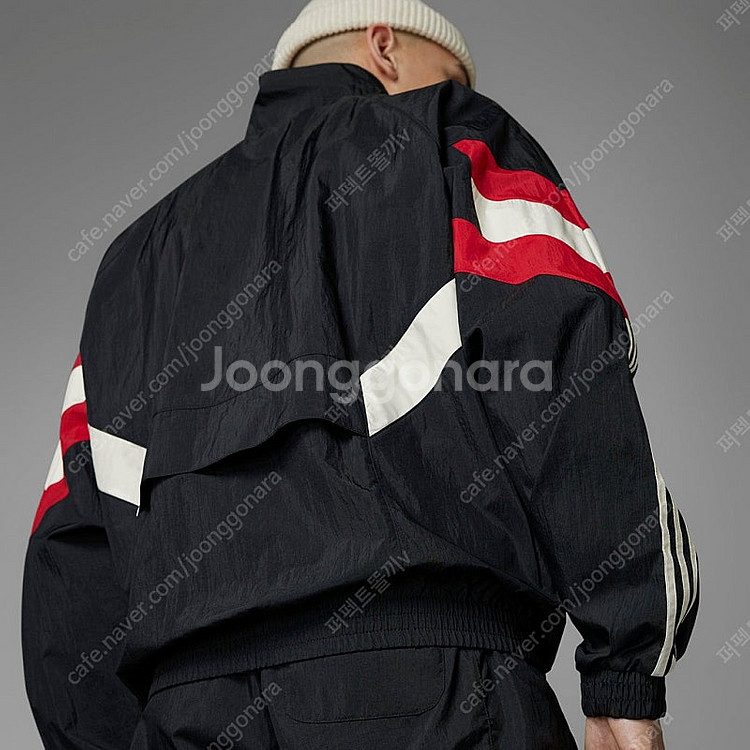 [2XL]아디다스 맨유 오리지널스 트랙탑 블랙/레드--4