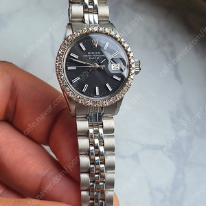 [정품] 롤렉스 여성용 데이저스트 블랙 다이아몬드베젤 빈티지 (Rolex Women's Datejust Black Diamond)