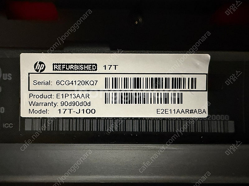 HP Envy 17 J100T Touch Smart i...--5