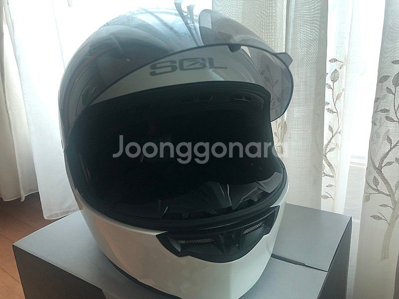 솔 헬멧 SOL XL 풀페이스 헬멧 유광화시트+라이트스...--0